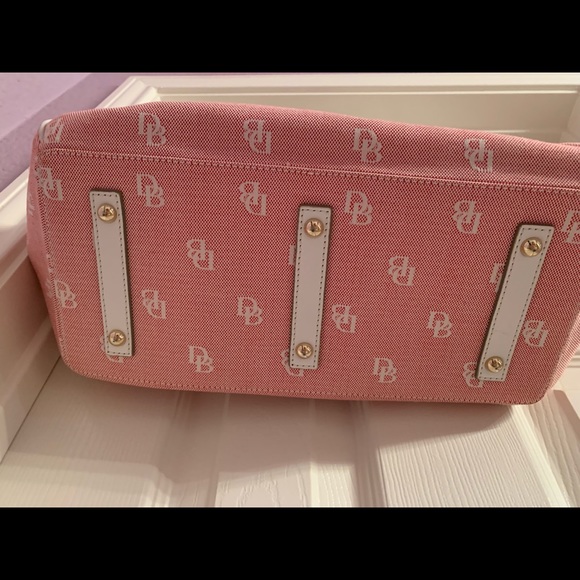 Dooney & Bourke Bags Dooney Bourke Cloth And Leather Purse Poshmark